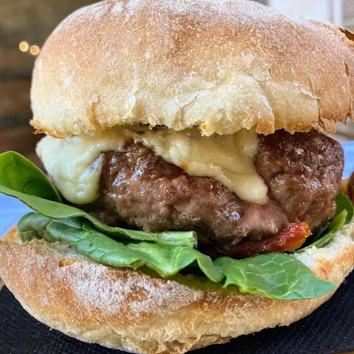 Una burguer de la casa